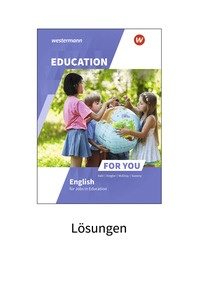Produktabbildung zu Education For You - English for Jobs in Education - Schülerbuch Lösungen - 3. Auflage 2024