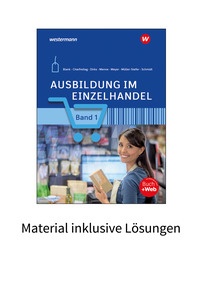 Produktabbildung zu Ausbildung im Einzelhandel - Material inklusive Lösungen 1 - 12. Auflage 2023