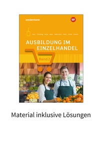 Produktabbildung zu Ausbildung im Einzelhandel - Material inklusive Lösungen 2 - 12. Auflage 2024