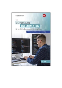 Produktabbildung zu Berufliche Informatik für Berufliche Gymnasien in Niedersachsen - HTML, CSS, PHP, JavaScript, MySQL (Q1-Q4) - Lösungen Print on Demand - 1. Auflage 2026