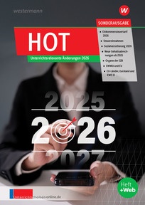 Produktabbildung zu Unterrichtsthemen HOT - Arbeitsblätter und Materialien für Ihren Wirtschaftsunterricht - Ausgabe Sonder-HOT 2026 Digital