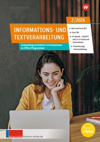 Produktabbildung zu Unterrichtsthemen Informations- und Textverarbeitung - Arbeitsblätter für Ihren Unterricht - Ausgabe 2/2026 Digital