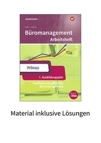 Produktabbildung zu Büromanagement - 1. Ausbildungsjahr - Material inklusive Lösungen zum Arbeitsheft - 4. Auflage 2022