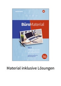 Produktabbildung zu BüroMaterial - Lehrermaterial Teil 2 - 4. Auflage 2022