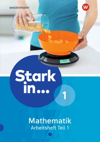 Produktabbildung zu Stark in Mathematik - Ausgabe 2016 - Arbeitsheft 1 Teil 1 (Lernstufe 5)