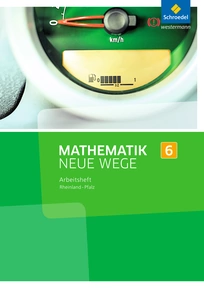 Produktabbildung zu Mathematik Neue Wege SI - Ausgabe 2016 für Rheinland-Pfalz - Arbeitsheft 6