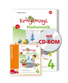Produktabbildung zu Kringlmingl Mathematik 4 - Erarbeitungsbuch mit CD-ROM, neuer Lehrplan