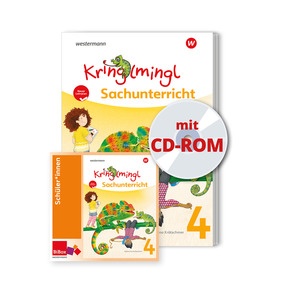 Produktabbildung zu Kringlmingl Sachunterricht 4 - mit CD-ROM, neuer Lehrplan