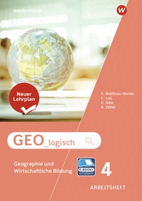 Produktabbildung zu GEO_logisch 4 - Arbeitsheft, neuer Lehrplan - Arbeitsheft + E-Book