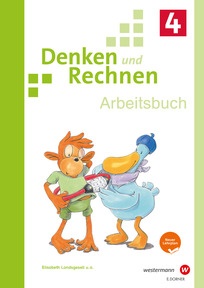 Produktabbildung zu Denken und Rechnen 4 - Arbeitsbuch, neuer Lehrplan