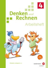Produktabbildung zu Denken und Rechnen 4 - Arbeitsheft, neuer Lehrplan 