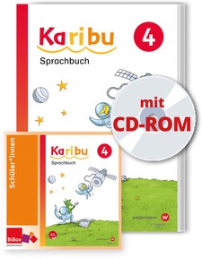 Produktabbildung zu Karibu 4 - Sprachbuch mit BiBox (CD-ROM-Ausgabe), neuer Lehrplan
