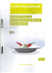 Produktabbildung zu Marketing & International Business - ARGE COMMERCE - Booklet für Lehrpersonen - Auflage 2014