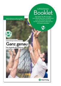Produktabbildung zu Unternehmensrechnung HTL I Ganz genau - Die doppelte Buchführung verstehen - Booklet für Lehrpersonen - Auflage 2021
