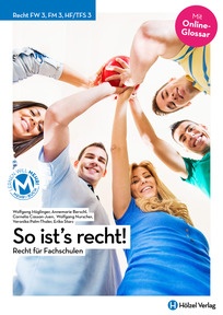 Produktabbildung zu Recht für Fachschulen  So ist’s recht! - Schulbuch mit E-Book - Auflage 2022