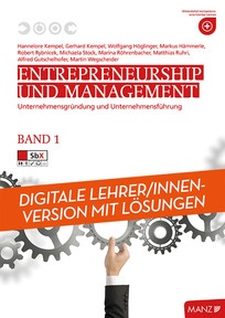 Produktabbildung zu Entrepreneurship und Management 1 - Unternehmensgründung und Unternehmensführung - Booklet online Version mit Lösungen für Lehrpersonen - Auflage 2016