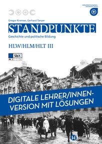Produktabbildung zu Standpunkte. Geschichte und politische Bildung III - Geschichte und politische Bildung - Booklet online Version mit Lösungen für Lehrpersonen - Auflage 2017