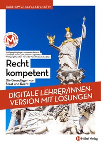 Produktabbildung zu Recht kompetent  mit Lösungen - Booklet online Version mit Lösungen für Lehrpersonen - Auflage 2023