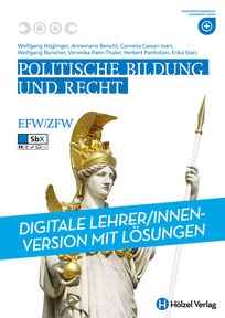Produktabbildung zu Politische Bildung und Recht - EFW/ZFW - Booklet online Version mit Lösungen für Lehrpersonen - Auflage 2023