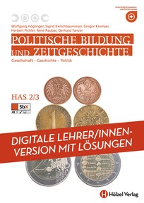 Produktabbildung zu Politische Bildung & Zeitgeschichte HAS 2/3 - Gesellschaft-Geschichte- Politik - Booklet online Version mit Lösungen für Lehrpersonen - Auflage 2023
