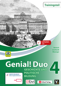 Produktabbildung zu Genial! Duo Geschichte und Politische Bildung 4 - Trainingsteil , neuer Lehrplan - E-Book Solo - Auflage 2026