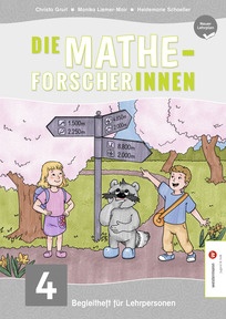 Produktabbildung zu Die Mathe-Forscher/innen 4 - Begleitheft für Lehrpersonen, neuer Lehrplan