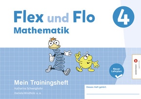 Produktabbildung zu Flex und Flo 4 - Mein Trainingsheft, neuer Lehrplan