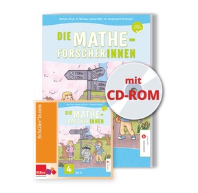 Produktabbildung zu Die Mathe-Forscher/innen 4 - mit CD-ROM, neuer Lehrplan