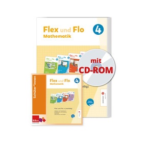 Produktabbildung zu Flex und Flo 4 - vierteilig mit CD-ROM, neuer Lehrplan