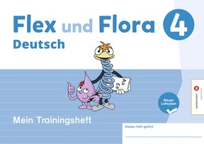 Produktabbildung zu Flex und Flora 4 - Mein Trainingsheft, neuer Lehrplan