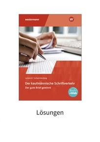 Produktabbildung zu Der kaufmännische Schriftverkehr - Lösungen (auch für Schüler) - 117. Auflage 2025