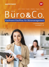 Produktabbildung zu Büro & Co. nach Lernfeldern - Kaufmann/Kauffrau für Büromanagement, 2. Ausbildungsjahr - Lernfelder 5-8 - Schulbuch - 5. Auflage 2026