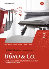 Produktabbildung zu Büro & Co. nach Lernfeldern - Kaufmann/Kauffrau für Büromanagement, 2. Ausbildungsjahr - Lernfelder 5-8 - Arbeitsbuch - 5. Auflage 2026