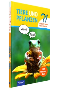 Produktabbildung zu Kinderfragen für Erstleser - Tiere und Pflanzen