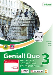 Produktabbildung zu Genial! Duo Geschichte und Sozialkunde/Politische Bildung 3 - Infoteil - Schulbuch + E-Book - Auflage 2019