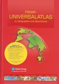 Produktabbildung zu Hölzel-Universalatlas mit Geothek - Geographie und Geschichte - Schulbuch + E-Book - Auflage 2021