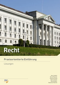 Produktabbildung zu Recht - Praxisorientierte Einführung - Lösungen - 16. Auflage 2018