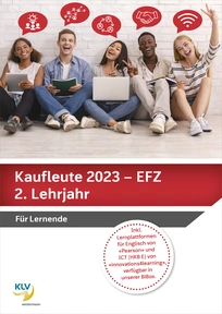 Produktabbildung zu Kaufleute 2023 - EFZ - 2. Lehrjahr - Für Lernende - 1. Auflage 2024