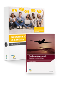 Produktabbildung zu Kaufleute 2023 - EFZ (3. LJ) + Rechnungswesen 3 - Für Lernende - 1. Auflage 2025