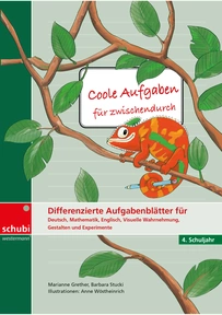 Produktabbildung zu Coole Aufgaben für zwischendurch - Differenzierte Aufgabenblätter für Deutsch, Mathematik, Visuelle Wahrnehmung, Gestalten und Experimentieren - 4. Schuljahr