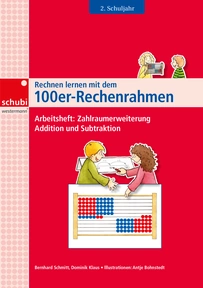 Produktabbildung zu Rechnen lernen mit dem 100er-Rechenrahmen - Arbeitsheft 2. Schuljahr - Zahlraumerweiterung, Addition und Subtraktion