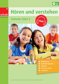 Produktabbildung zu Hören und Verstehen DaZ - Einfache Sätze Band 2