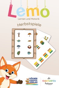 Produktabbildung zu LeMo - Lernen & Motorik - Kartensatz Herbstspiele - ab 4 Jahren
