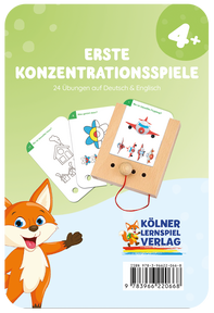 Produktabbildung zu Lochkasten - Erste Konzentrationsspiele 4+ - Kartensatz