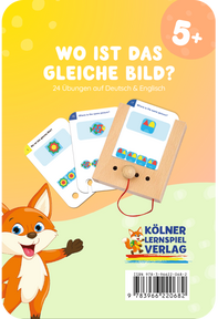 Produktabbildung zu Lochkasten - Wo ist das gleiche Bild? 5+ - Kartensatz