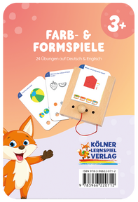 Produktabbildung zu Lochkasten - Farb- und Formenspiele 3+ - Kartensatz
