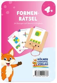 Produktabbildung zu Lochkasten - Formenrätsel 4+ - Kartensatz