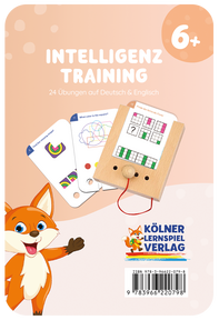 Produktabbildung zu Lochkasten - Intelligenz Training 6+ - Kartensatz
