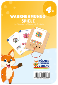Produktabbildung zu Lochkasten - Wahrnehmungsspiele 4+ - Kartensatz