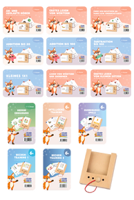 Produktabbildung zu Lochkasten - Set ab 6 Jahren - mit 14 Kartensätzen